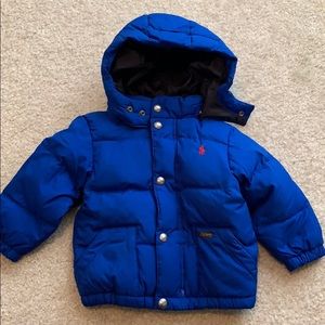 Ralph Lauren puffer jacket kids